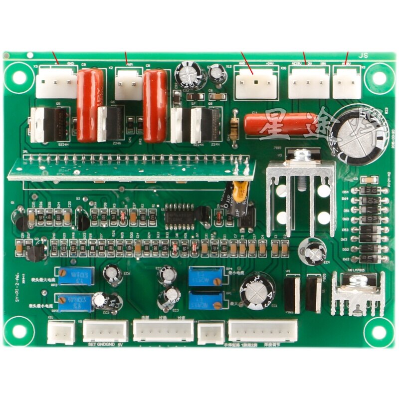 ZX7-315/400/500 Control Panel IGBT Single Inverter DC Welding Machine Main Control Board 3846 Full Bridge Modification Board